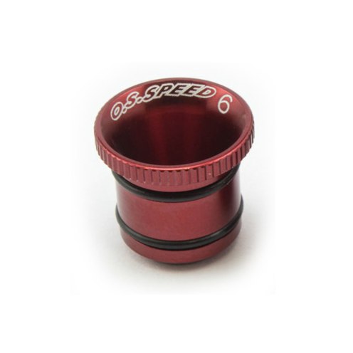 Ultimate Racing Carburetor Reducer 6mm (Red) M3