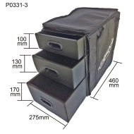Valise intermédiaire à 3 tiroirs Mugen Seiki V2018