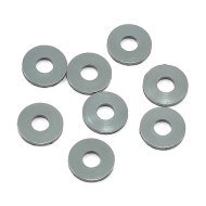 Rondelle anodisée dure de 3 mm (1,0 mm) MTX6 Mugen (8U.)