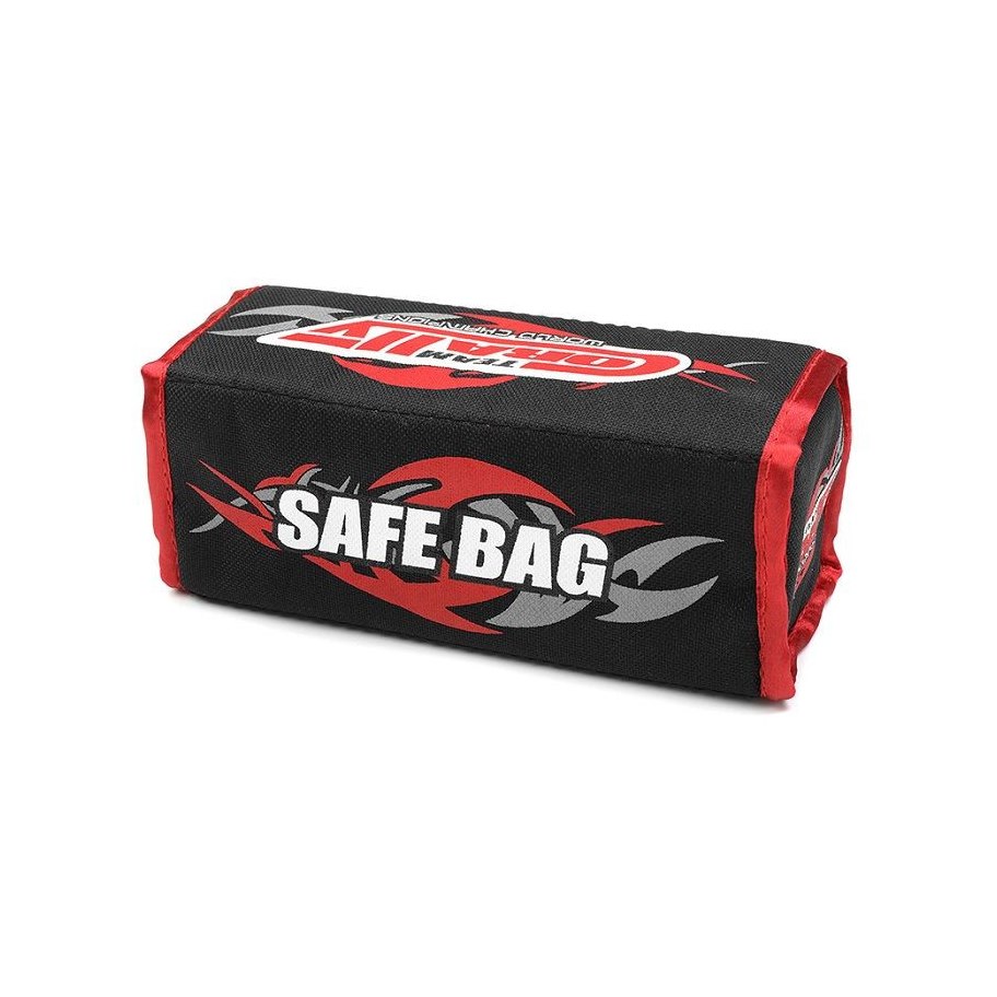 Team Corally LiPo Safe Bag - For 2 Pcs 2S Hard Case Batterypacks