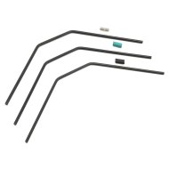 Set Barre Stabilizzatrici Anteriori (2.3 - 2.5mm) Associated RC8B3 - RC8B4