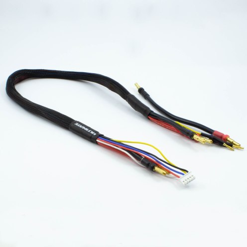 Ultimate Racing 2 X 2S Charge Cable Lead W/4mm...
