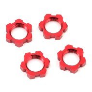 Radmuttern 17mm Traxxas Rot (4)