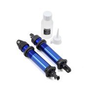 Traxxas X-Maxx GTx Assembled Shocks (Blue) (2)