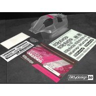 Bittydesign Vision Pre-Cut Mugen MBX8 Eco Buggy Body (Clear)