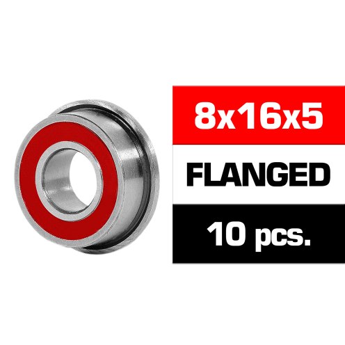 Ultimate Racing 8x16x5 Flanged 2RS (10U.) Bearings
