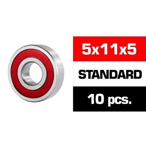 Roulements Ultimate Racing 5x11x5 2RS (10U.)