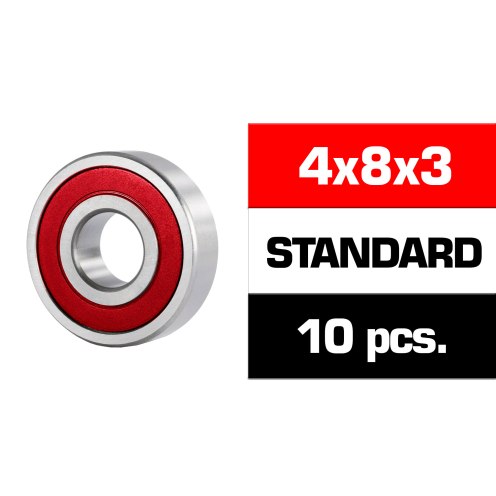 Ultimate Racing 4x8x3 2RS (10U.) Cuscinetti