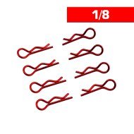 Clips Karosserie 1/8 Rot Ultimate Racing