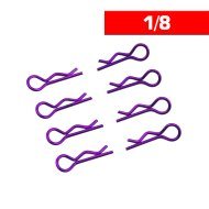Ultimate Racing 1/8 Clips de carrosserie violets
