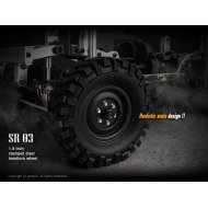 Gmade 1.9 SR03 Grigio (2) | Cerchioni Crawler Beadlock