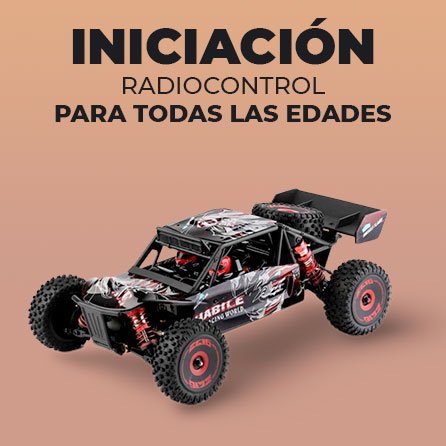 Coches teledirigidos de iniciación para todas las edades