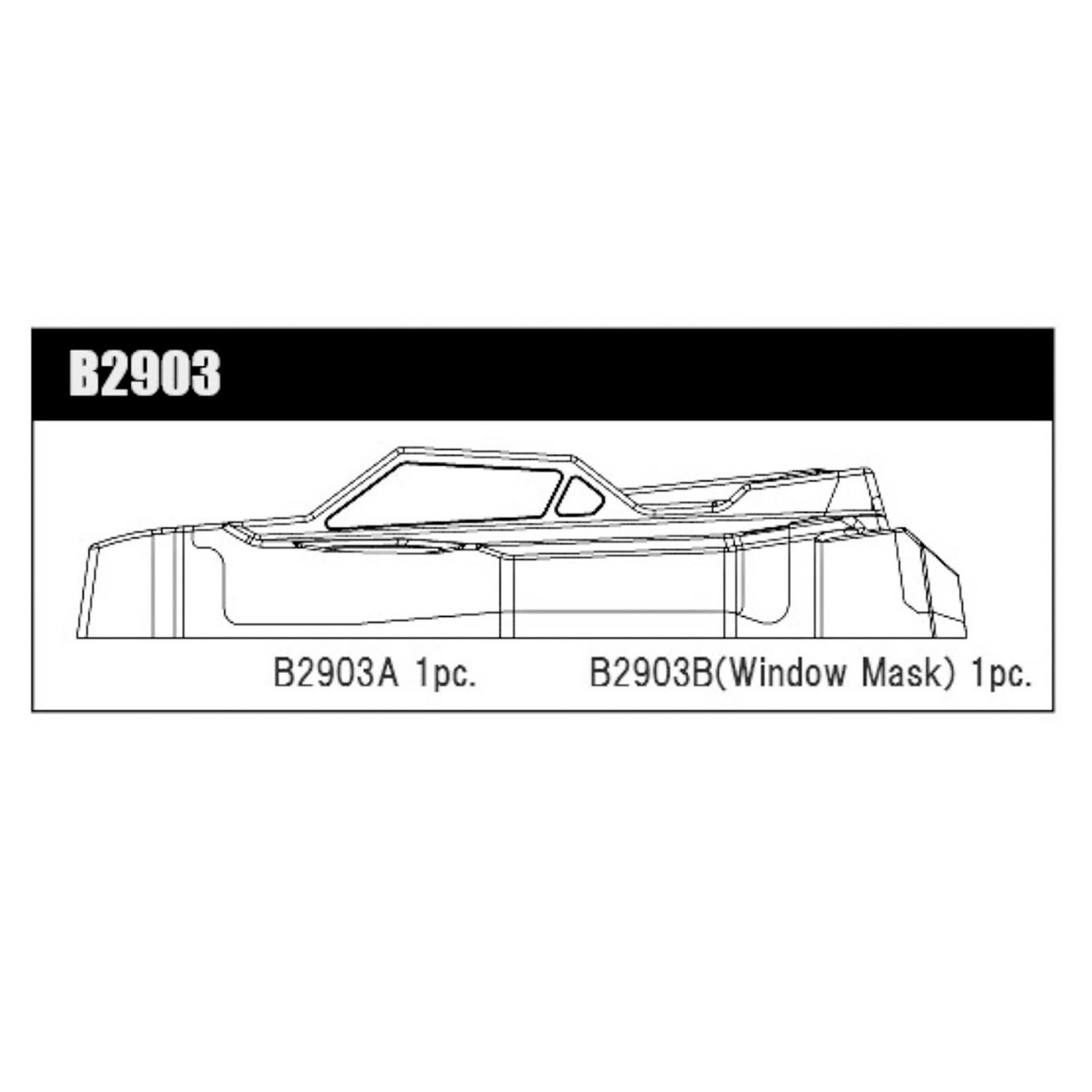 Carrocería Original Mugen MSB1 1/10